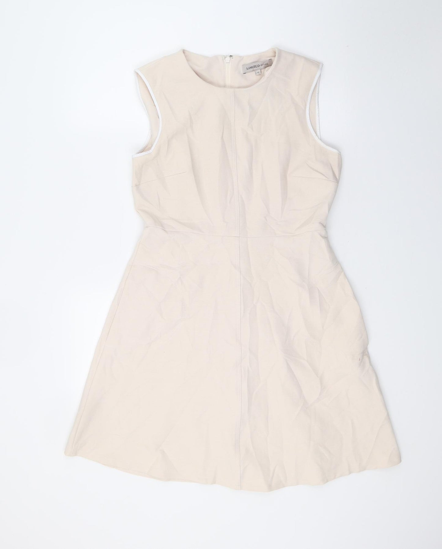 Marks and Spencer Womens Ivory   A-Line  Size 12