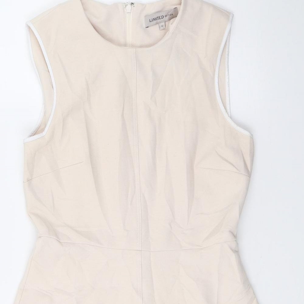 Marks and Spencer Womens Ivory   A-Line  Size 12