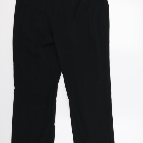 Marks and Spencer Womens Black   Trousers  Size 10 L27 in