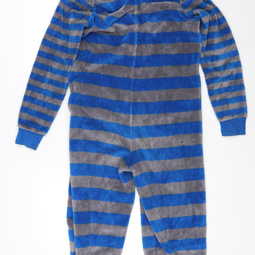 Marks and Spencer Boys Blue Striped   One Piece Size 11-12 Years