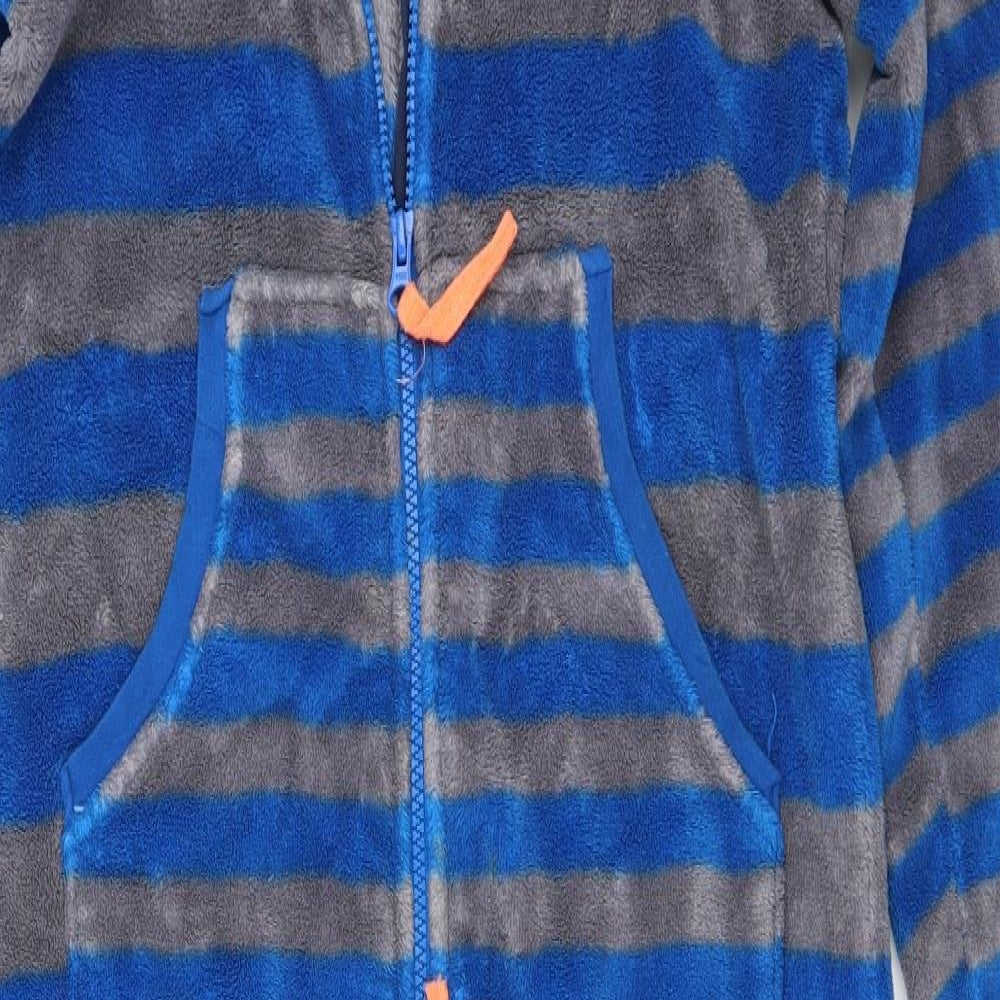 Marks and Spencer Boys Blue Striped   One Piece Size 11-12 Years