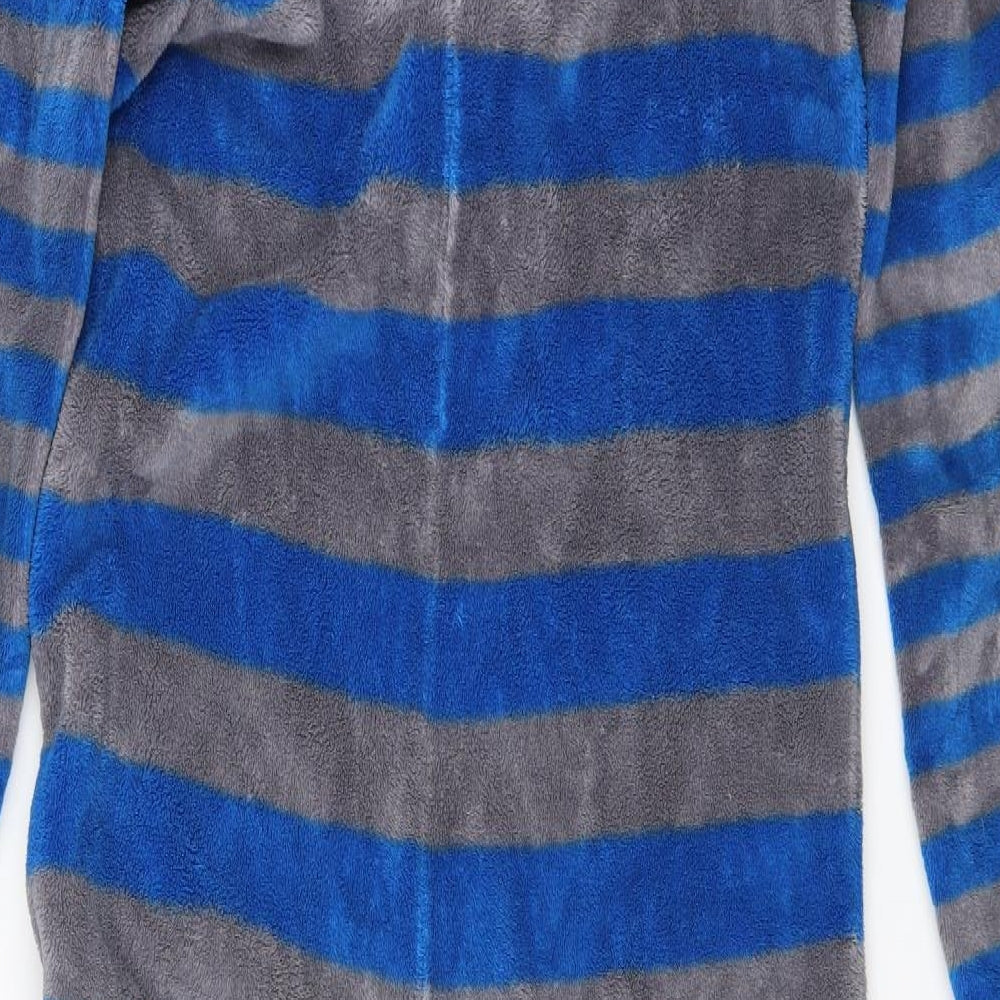 Marks and Spencer Boys Blue Striped   One Piece Size 11-12 Years