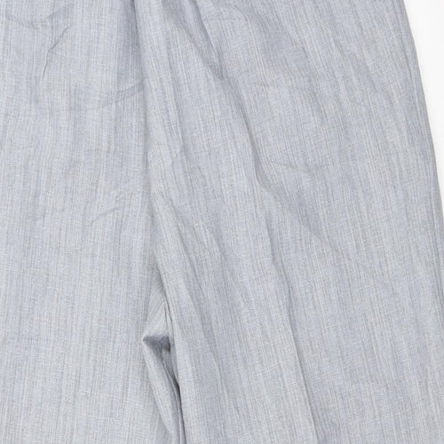 Preworn Womens Grey   Cropped Trousers Size L