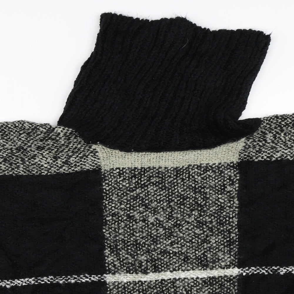 Preworn Womens Black   Cape Jumper One Size