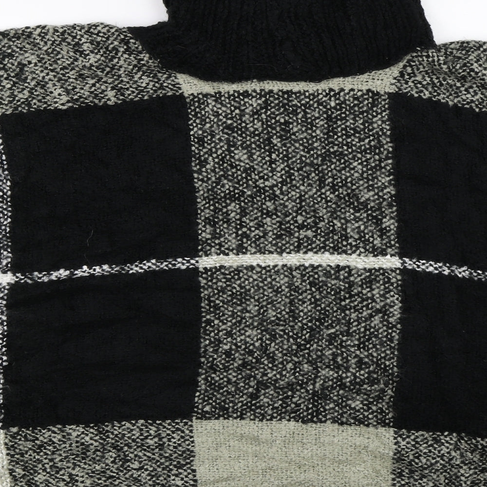 Preworn Womens Black   Cape Jumper One Size