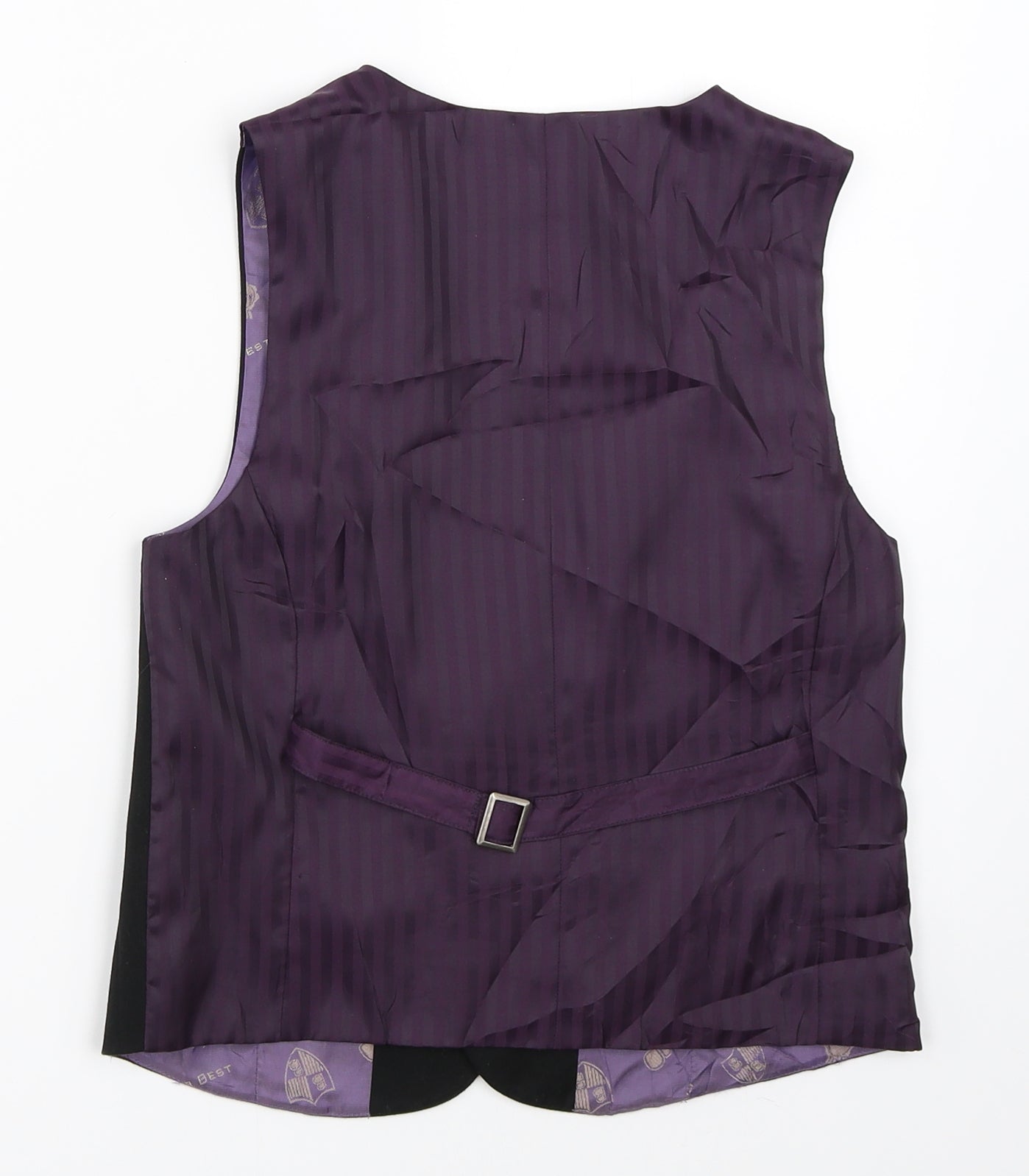 Ted Baker Boys Black   Jacket Waistcoat Size 10 Years  - suit waistcoat