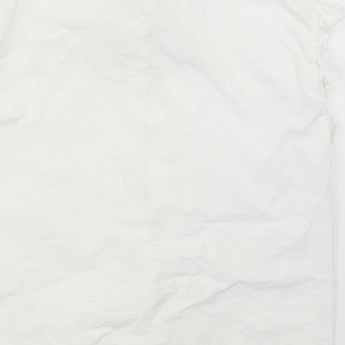 River Island Girls White   Basic Button-Up Size 7-8 Years
