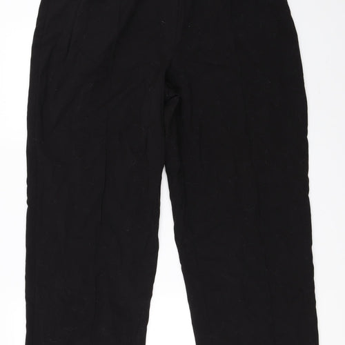 Constance Wood Womens Black   Trousers  Size 18 L27 in