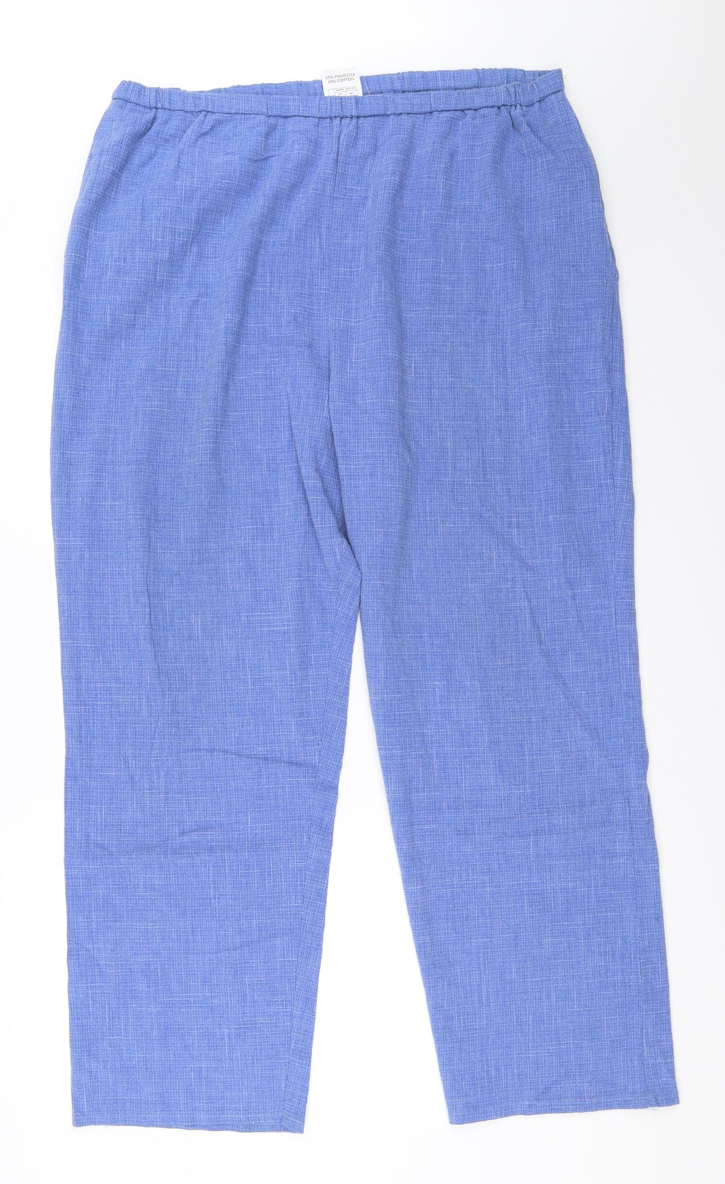 Carr & Westley Womens Blue   Trousers  Size 24 L28 in