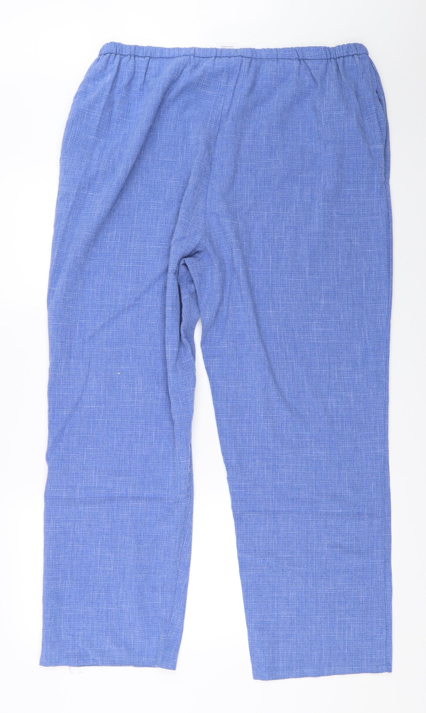 Carr & Westley Womens Blue   Trousers  Size 24 L28 in