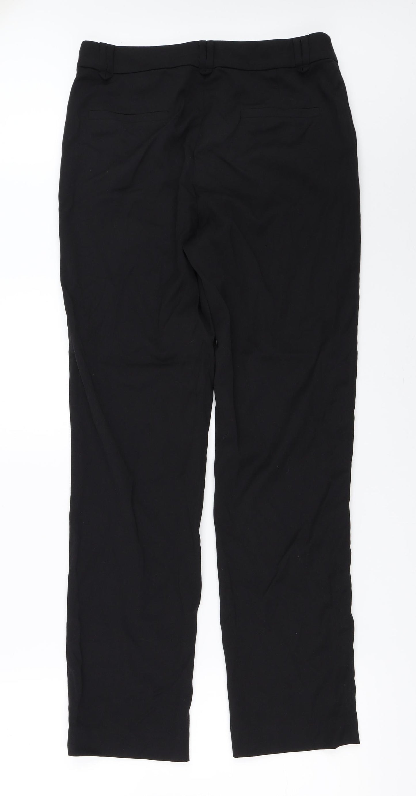 TU Womens Black   Trousers  Size 10 L30 in