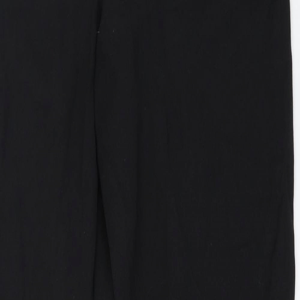 TU Womens Black   Trousers  Size 10 L30 in