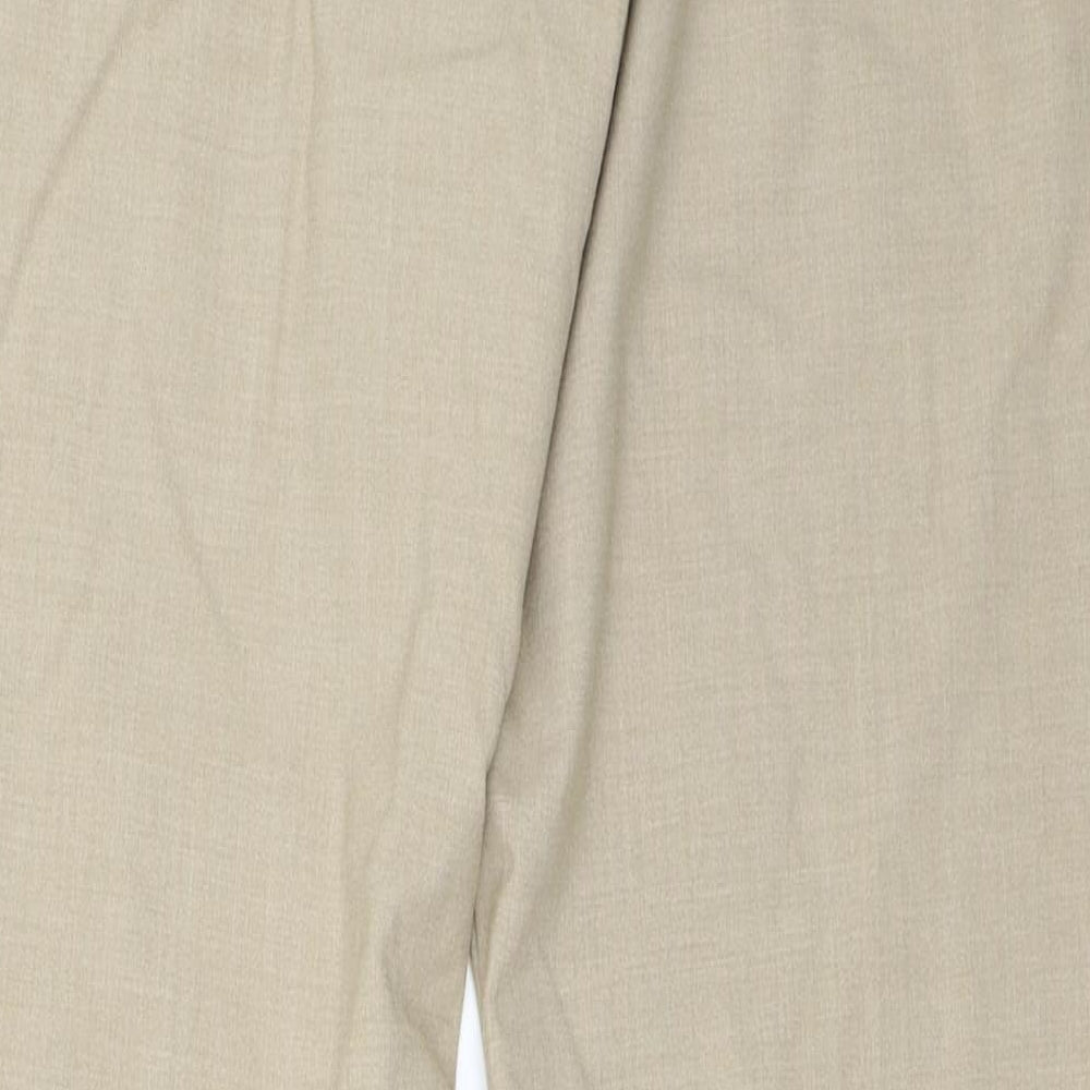 Marks and Spencer Womens Beige   Trousers  Size 16 L32 in