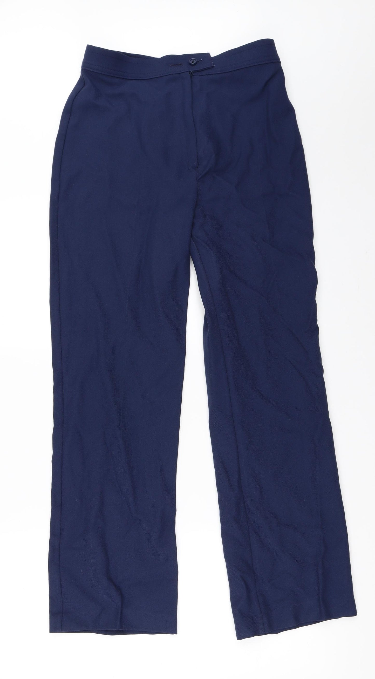 Preworn Womens Blue   Trousers  Size 14 L29 in