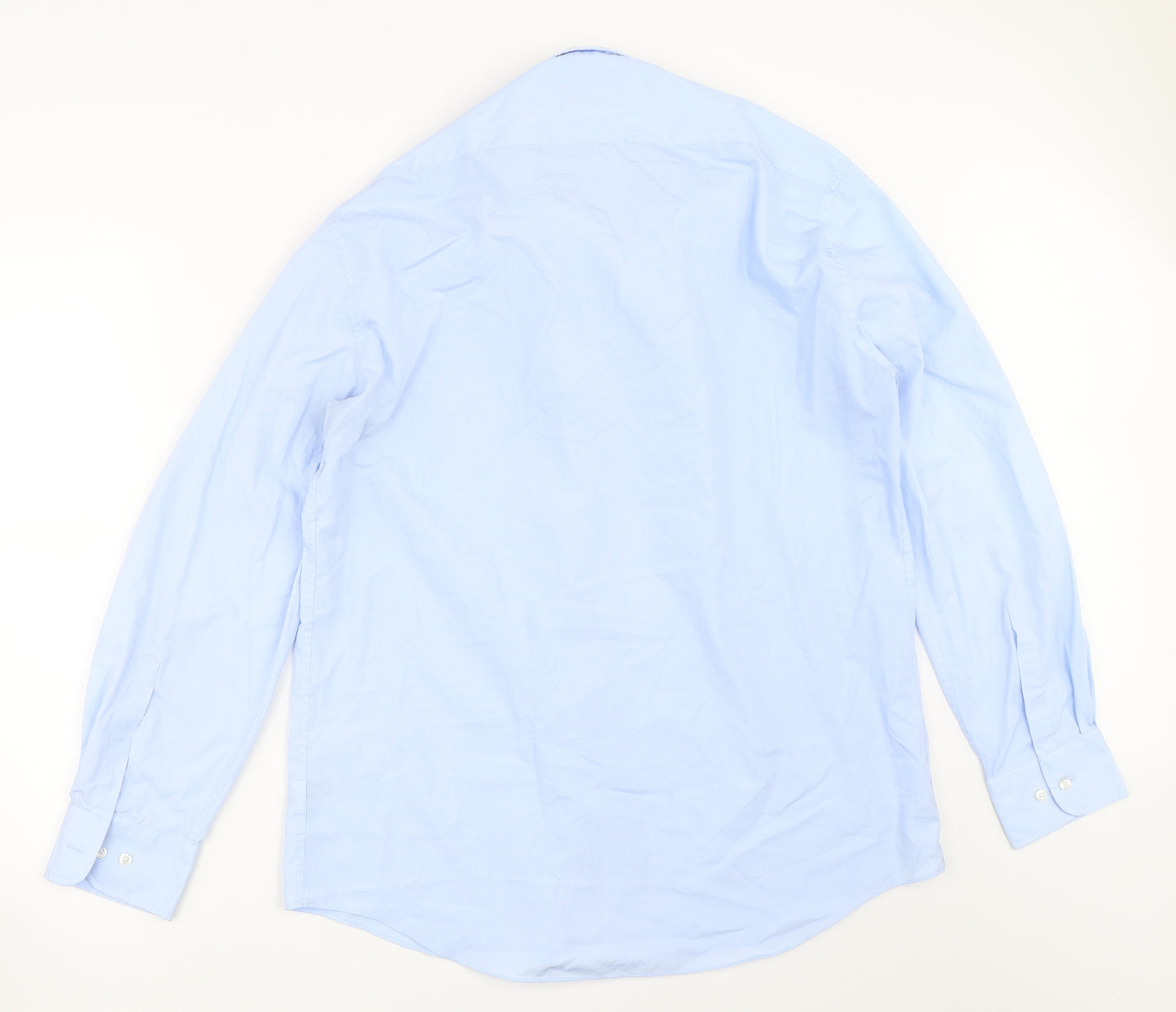 Marks and Spencer Mens Blue    Dress Shirt Size 17