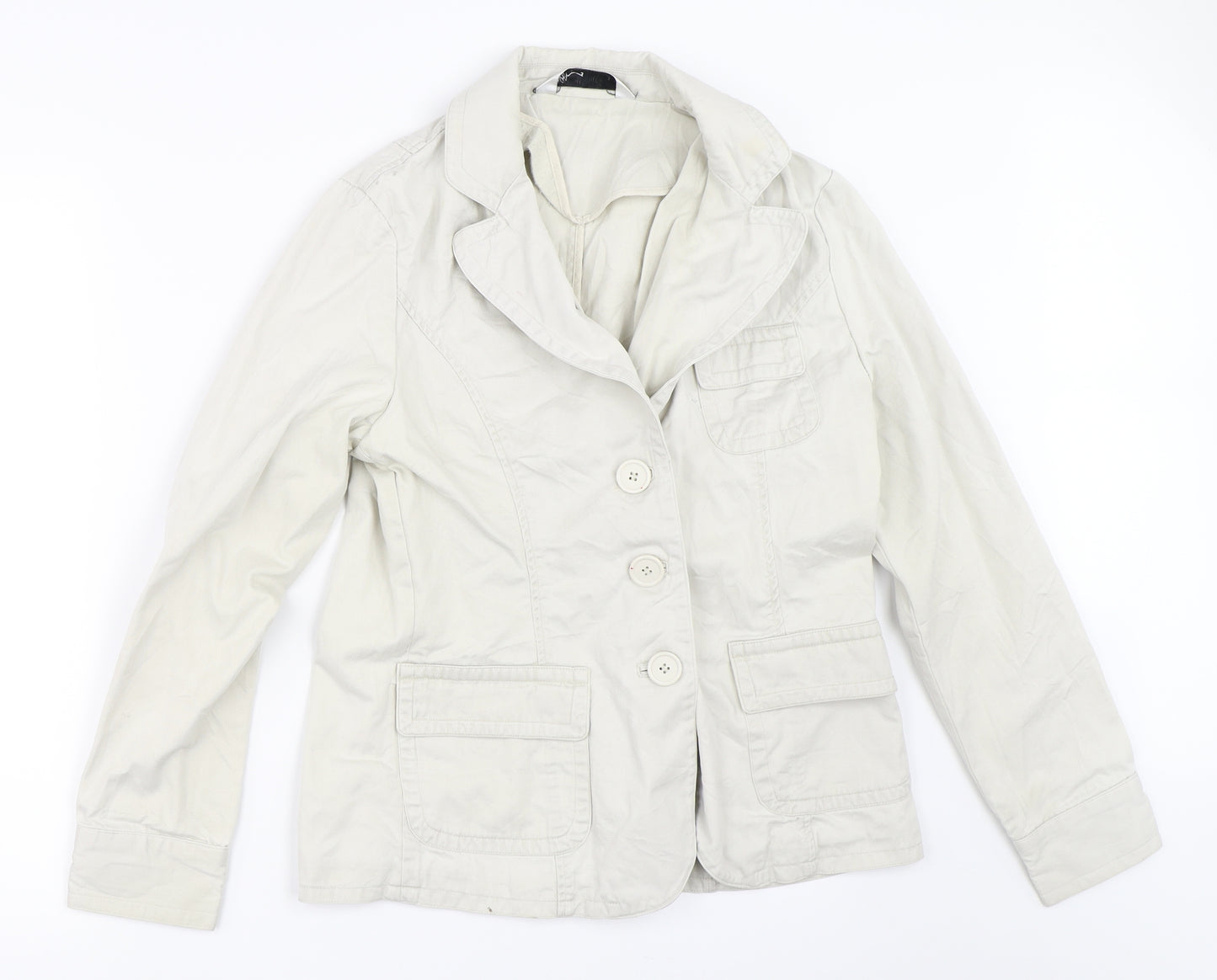 BHS Womens Beige   Jacket  Size 12