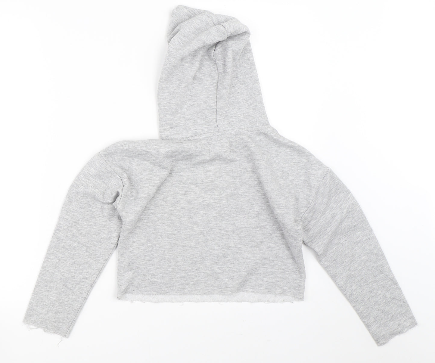 Matalan Girls Grey   Pullover Hoodie Size 9 Years