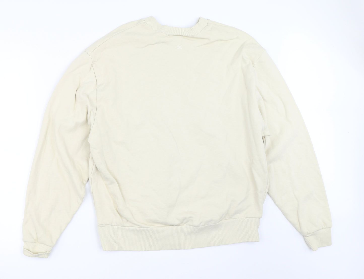 COLLUSION Womens Beige   Pullover Sweatshirt Size M