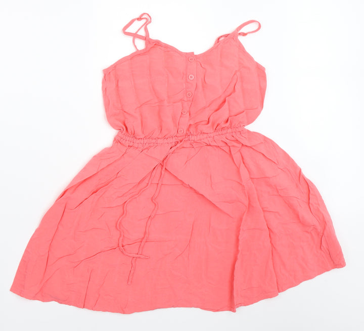 H&M Womens Pink   Fit & Flare  Size 36