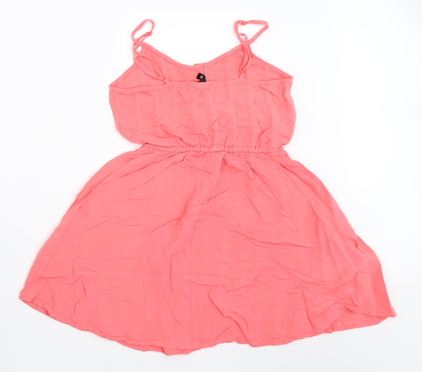 H&M Womens Pink   Fit & Flare  Size 36