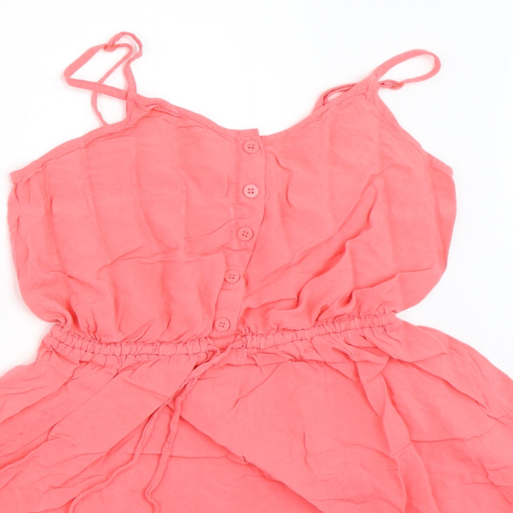 H&M Womens Pink   Fit & Flare  Size 36
