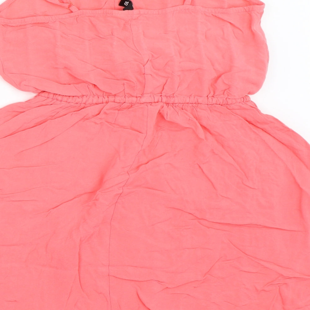 H&M Womens Pink   Fit & Flare  Size 36