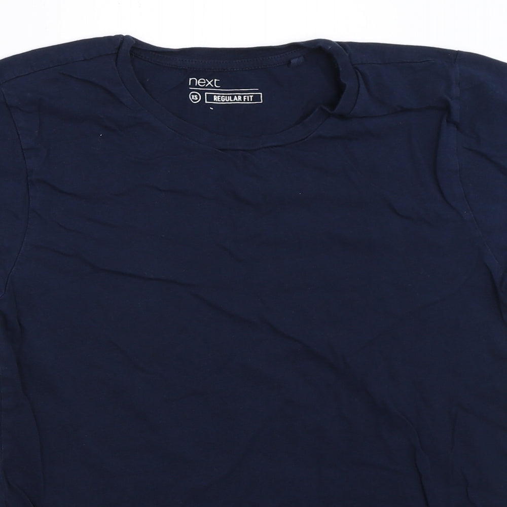 NEXT Mens Blue    T-Shirt Size XS