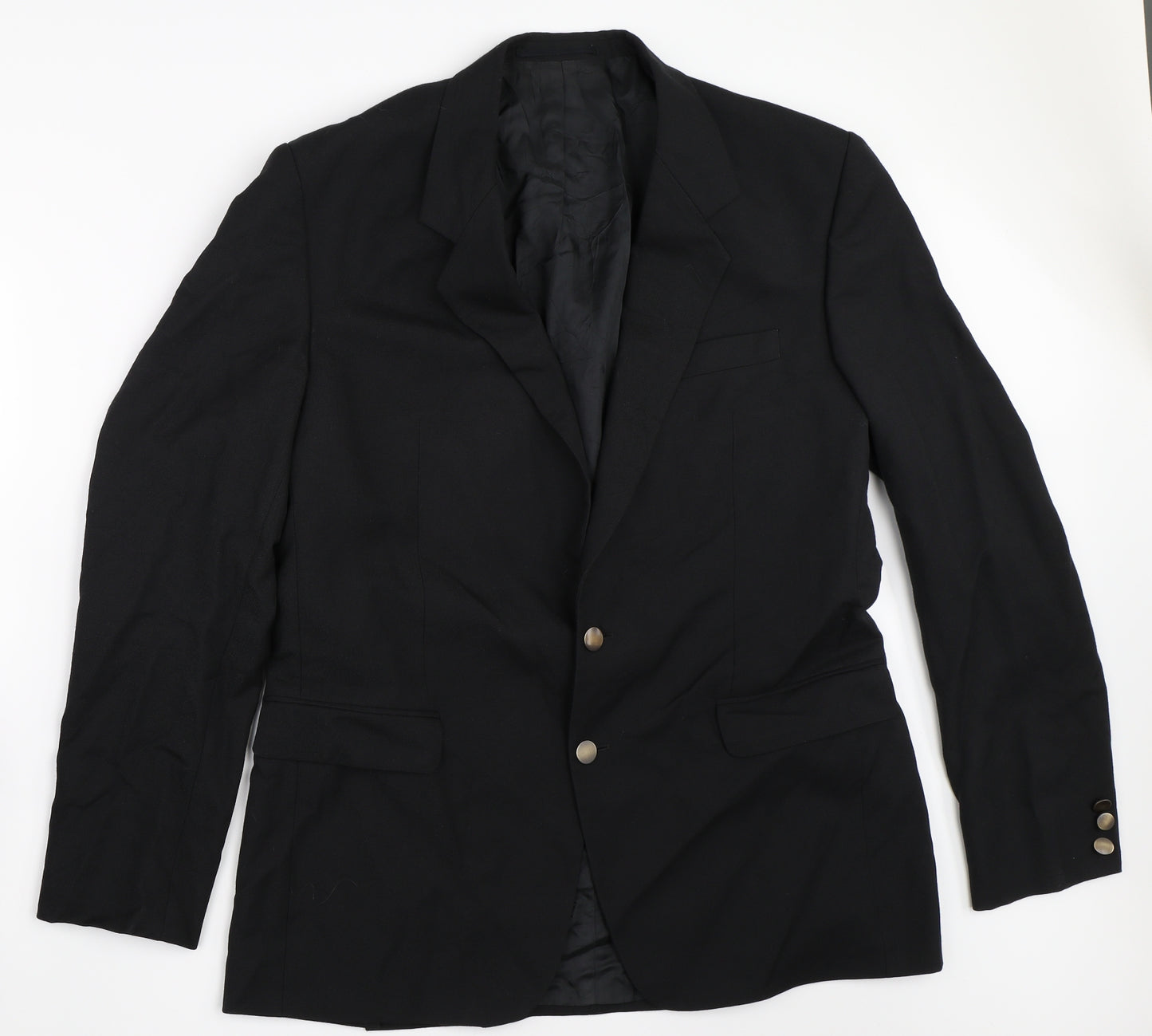 Varteks Mens Black   Jacket Blazer Size 44