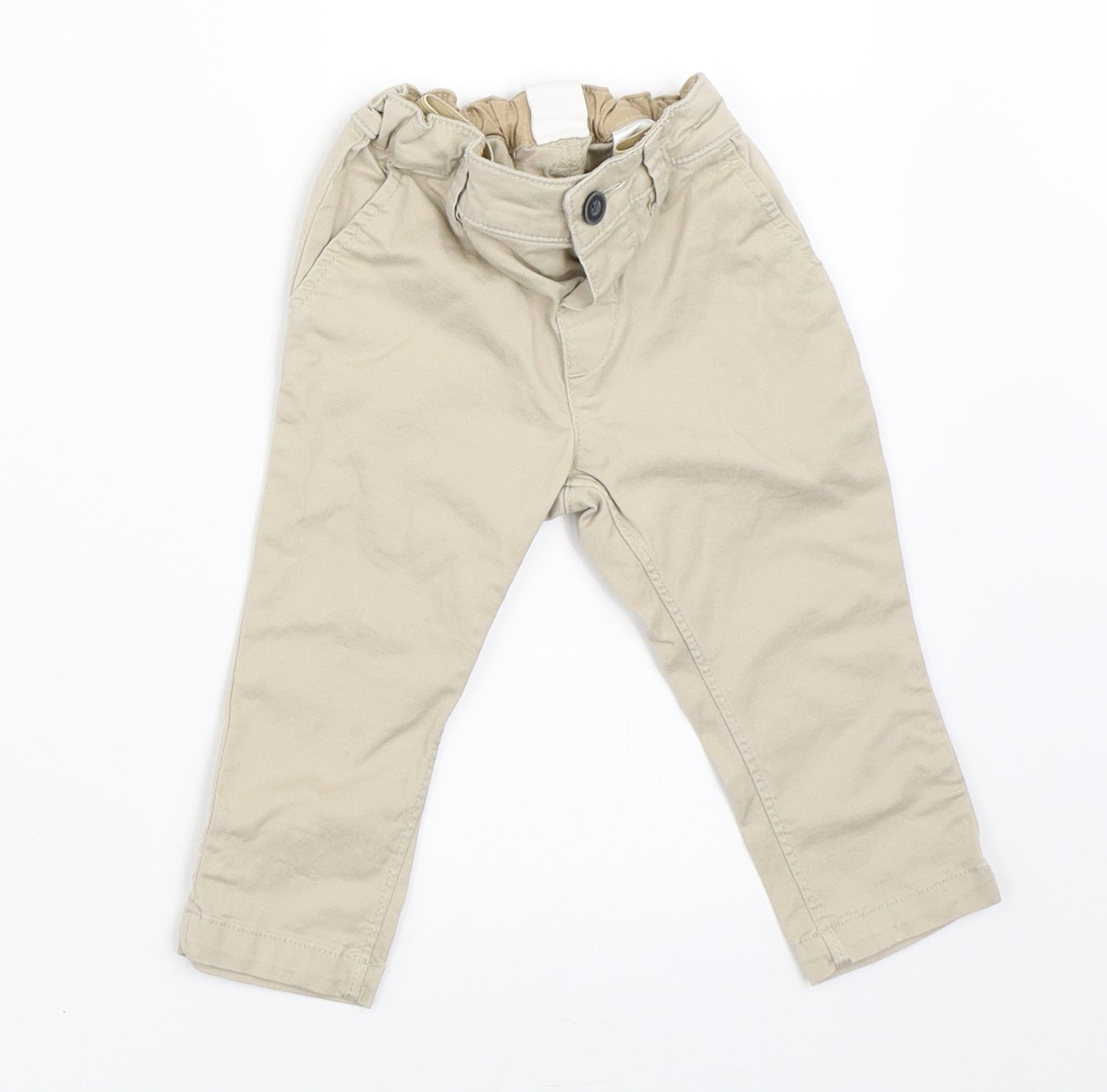 H&M Baby Beige   Capri Trousers Size 6-9 Months