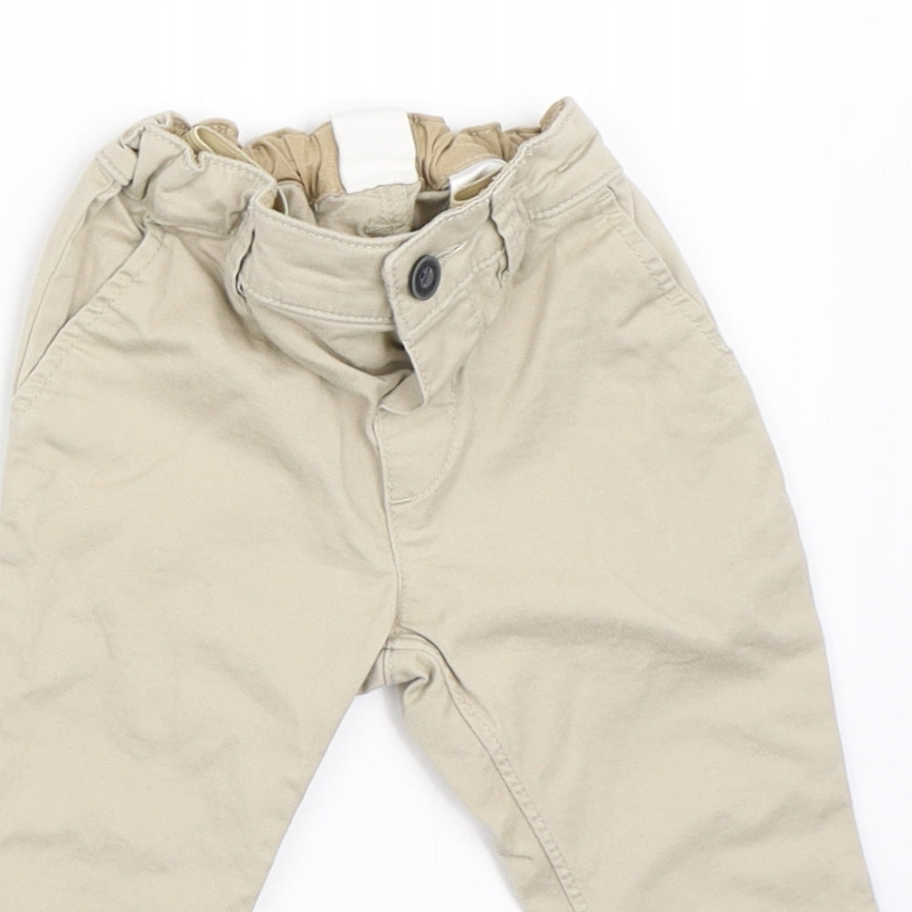 H&M Baby Beige   Capri Trousers Size 6-9 Months