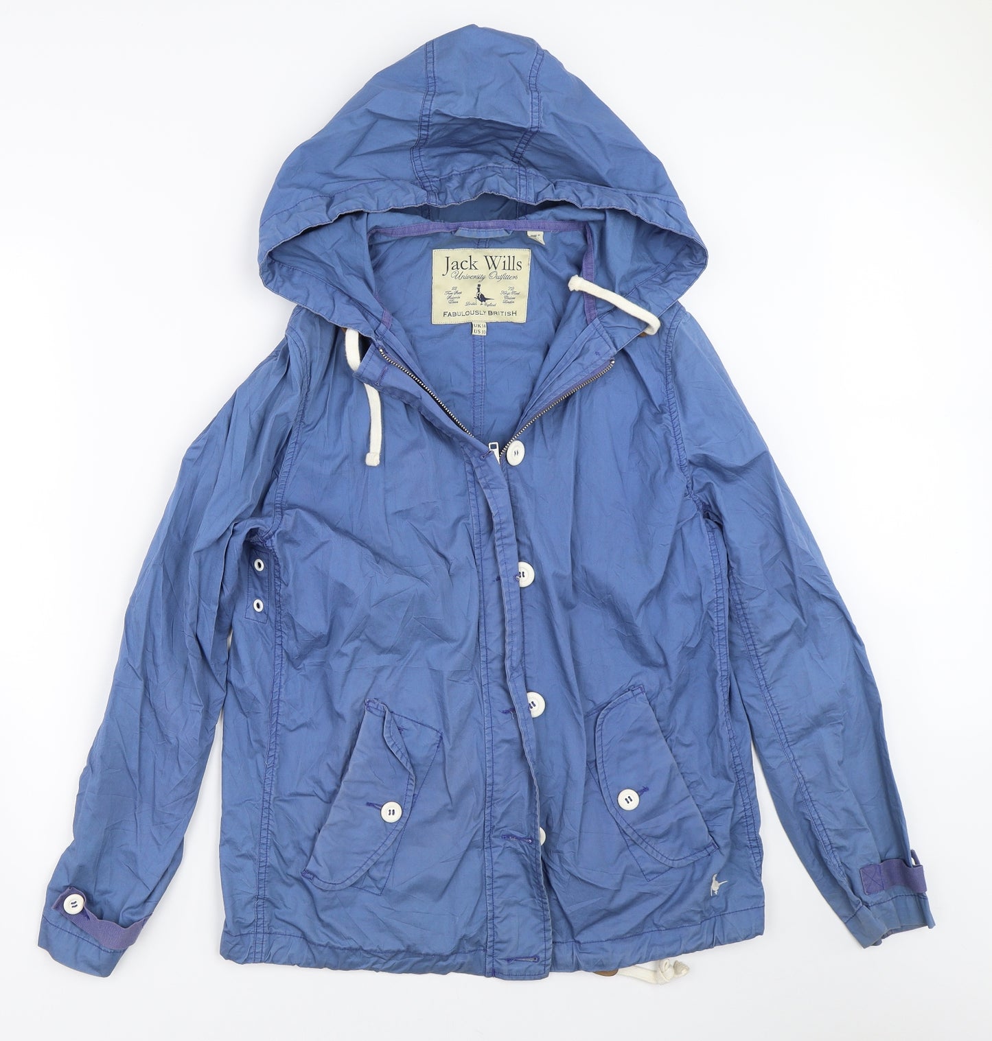Jack Wills Womens Blue   Jacket  Size 14