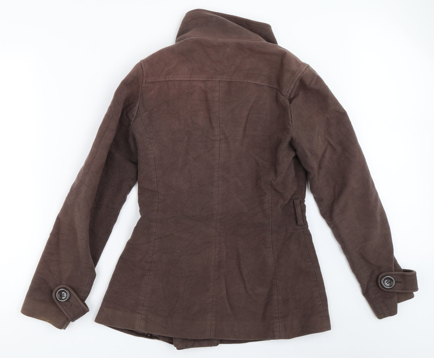 South Womens Brown   Overcoat Coat Size 10