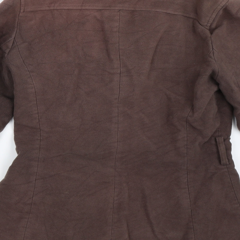 South Womens Brown   Overcoat Coat Size 10