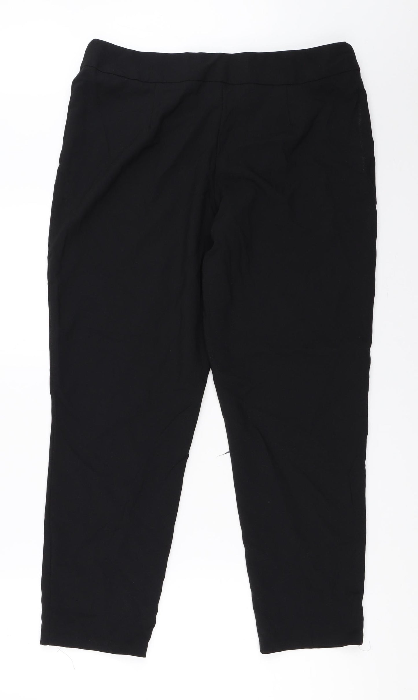 George Womens Black   Trousers  Size 14 L26 in