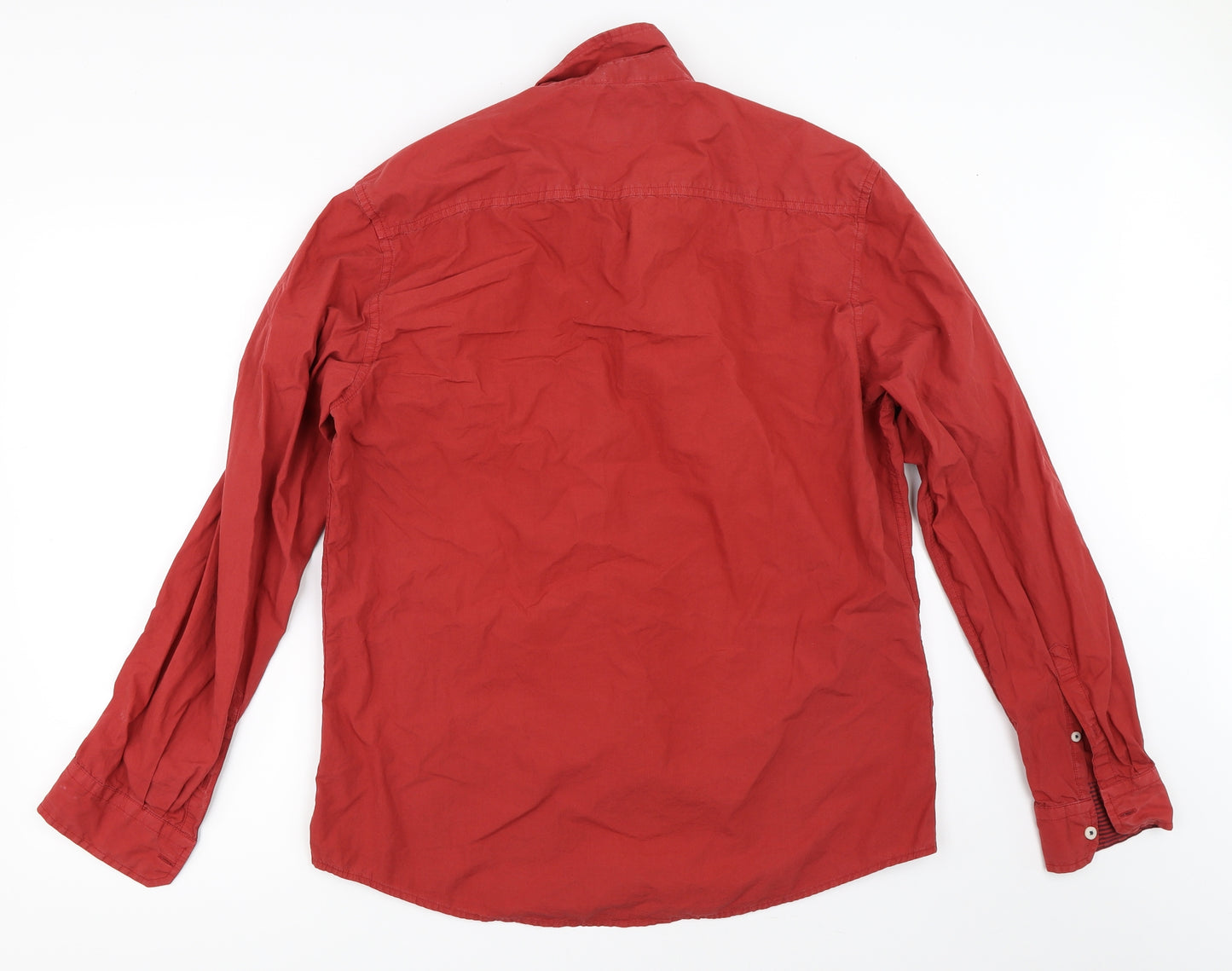 Allen Solly Mens Red    Button-Up Size 42