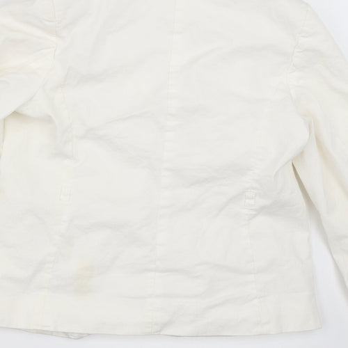 Iepetto Girls White   Jacket  Size 12 Years