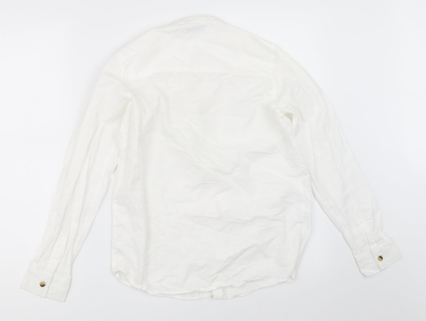 Matalan Boys White   Basic Button-Up Size 13 Years
