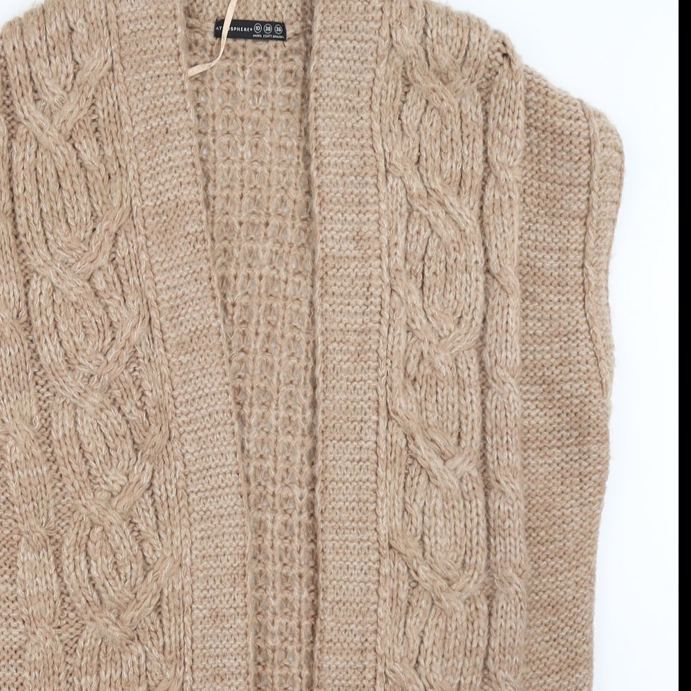 Atmosphere Womens Beige   Cardigan Jumper Size 10