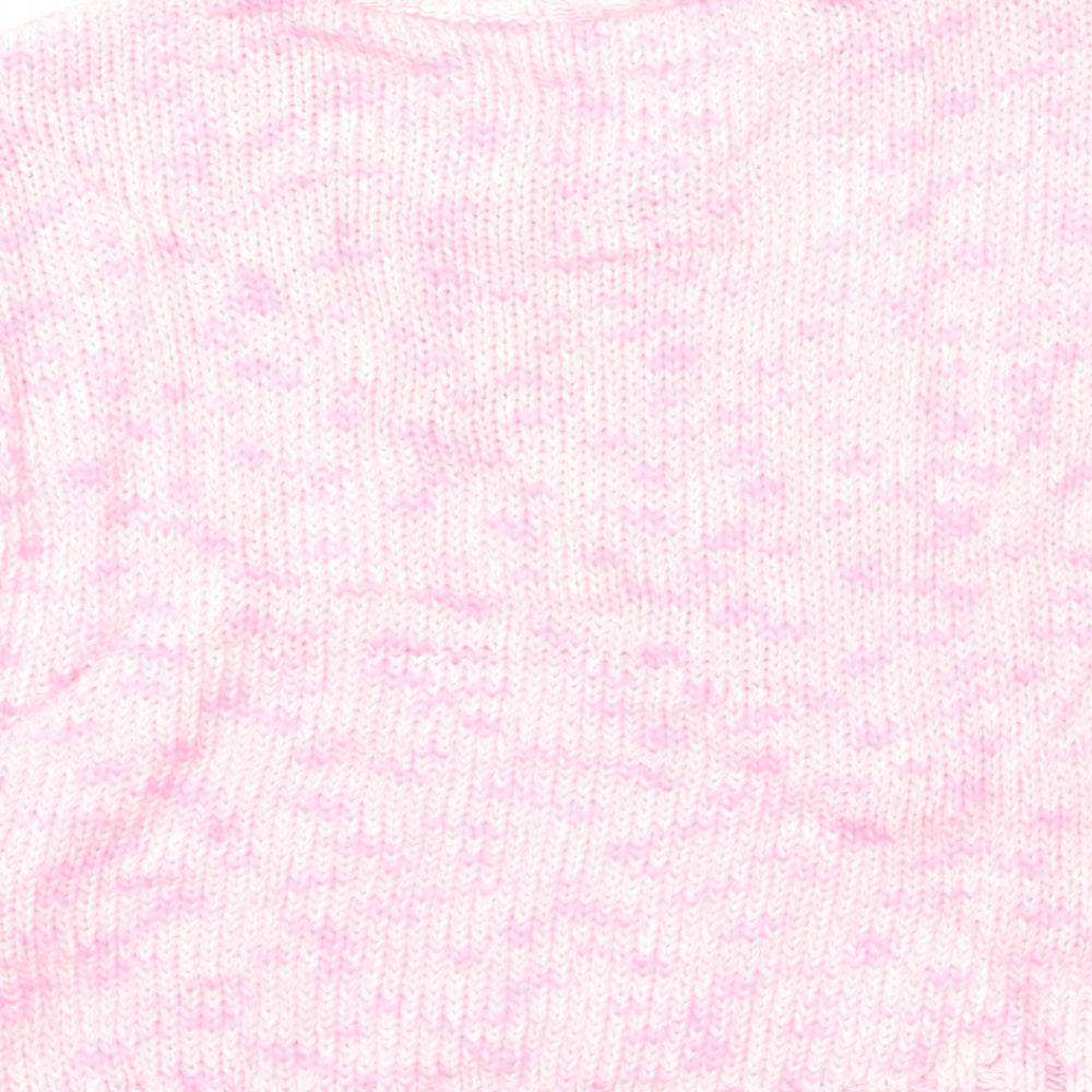Matalan Girls Pink   Pullover Jumper Size 4-5 Years