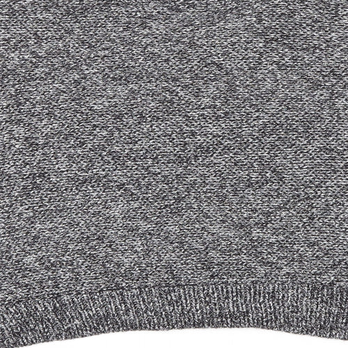 New Look Womens Silver   Pullover Jumper Size 10  - Cropped