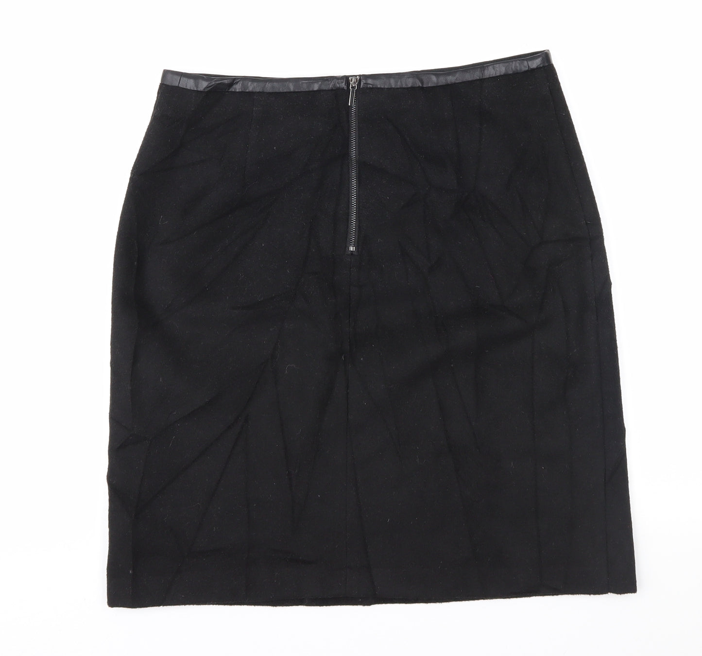 Marks and Spencer Womens Black   Straight & Pencil Skirt Size 10