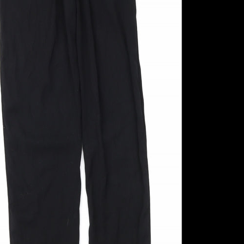 H&M Womens Black   Trousers  Size 4 L28 in