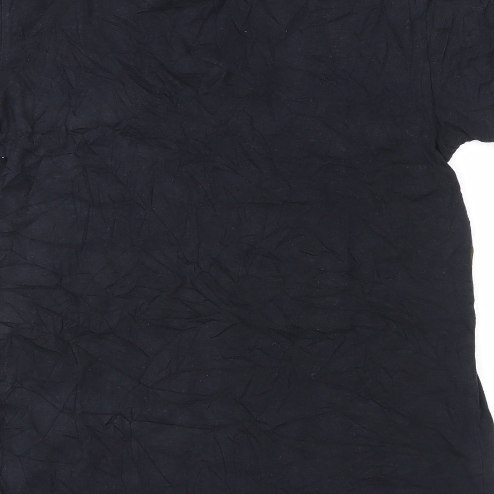 Primark Mens Black Camouflage   T-Shirt Size S