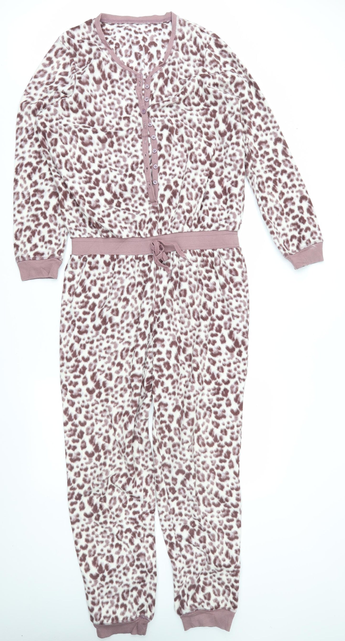 George Womens Pink Animal Print   One Piece Size M