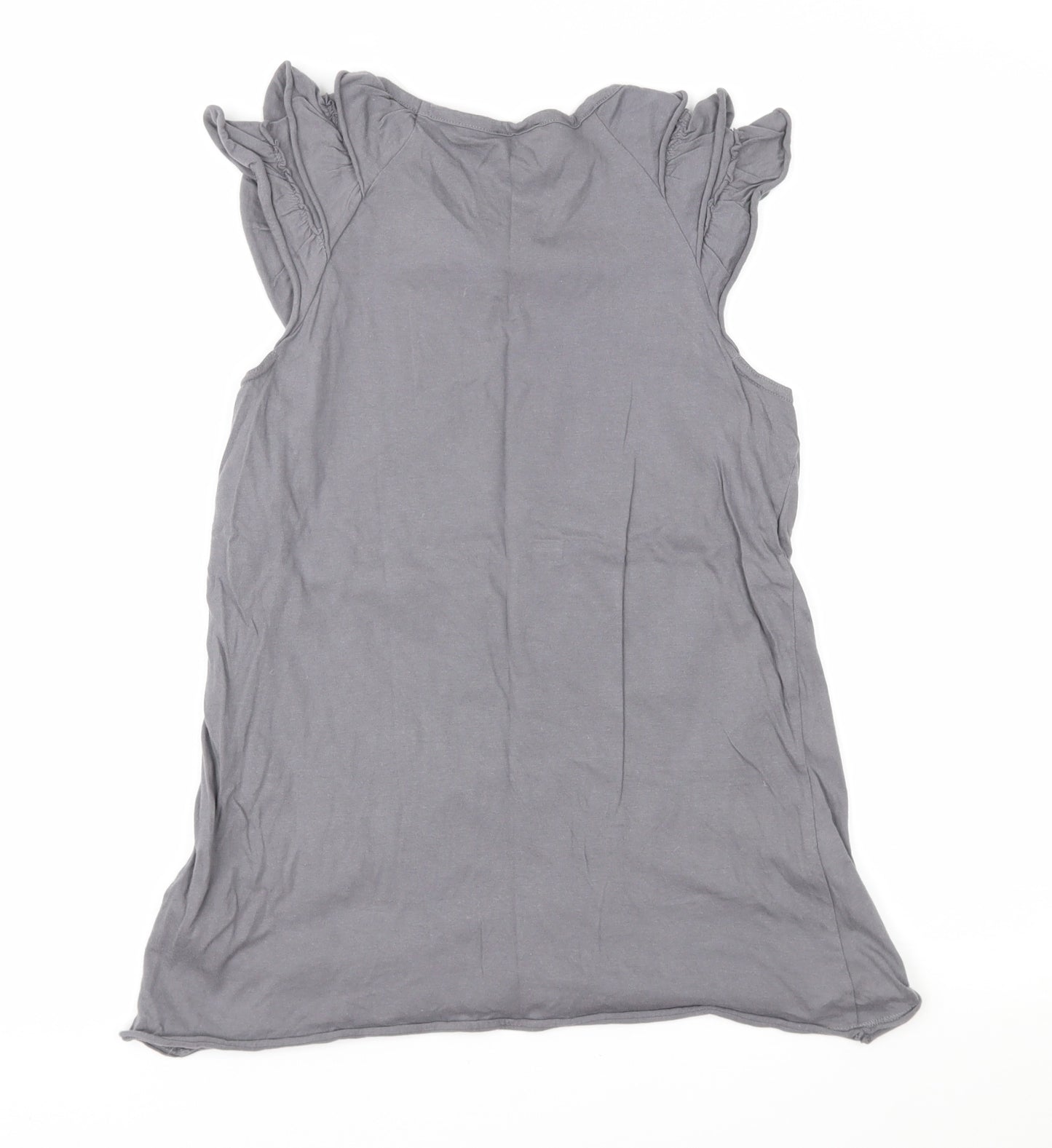 Cherokee Girls Grey   Basic T-Shirt Size 12-13 Years