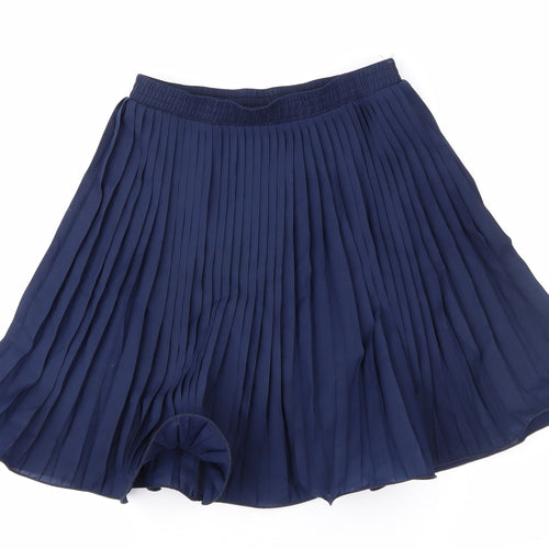Streets Ahead Girls Blue   Pleated Skirt Size 12-13 Years