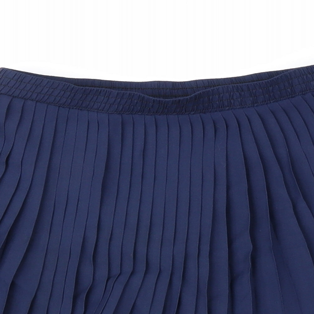 Streets Ahead Girls Blue   Pleated Skirt Size 12-13 Years