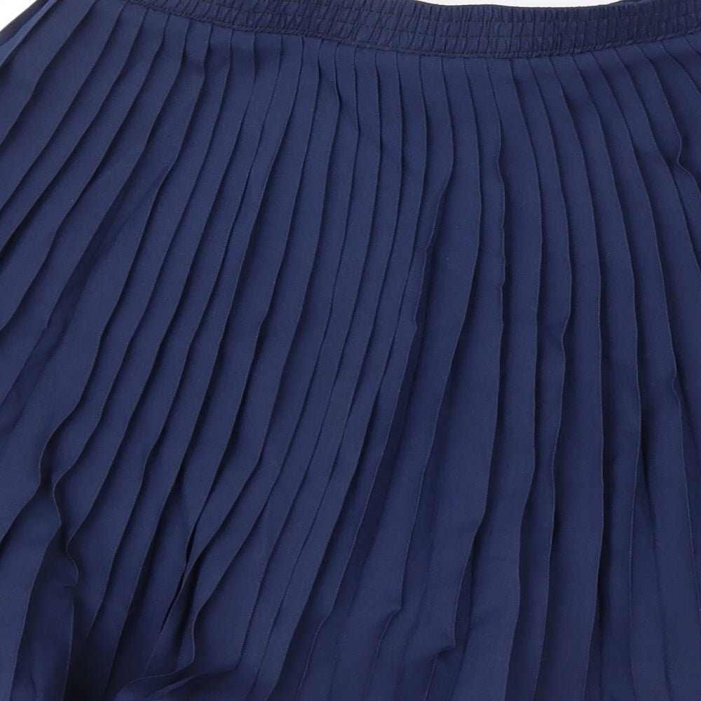 Streets Ahead Girls Blue   Pleated Skirt Size 12-13 Years