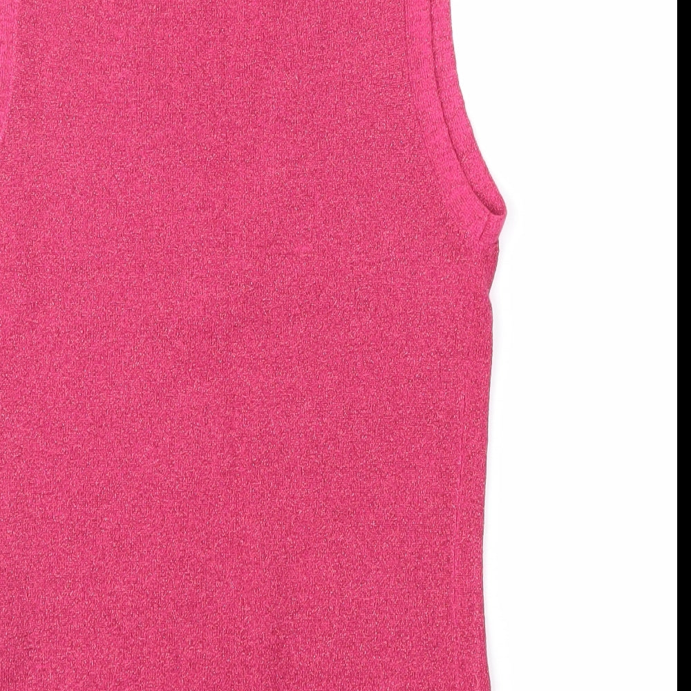 French Connection Womens Pink   Vest Jumper Size S