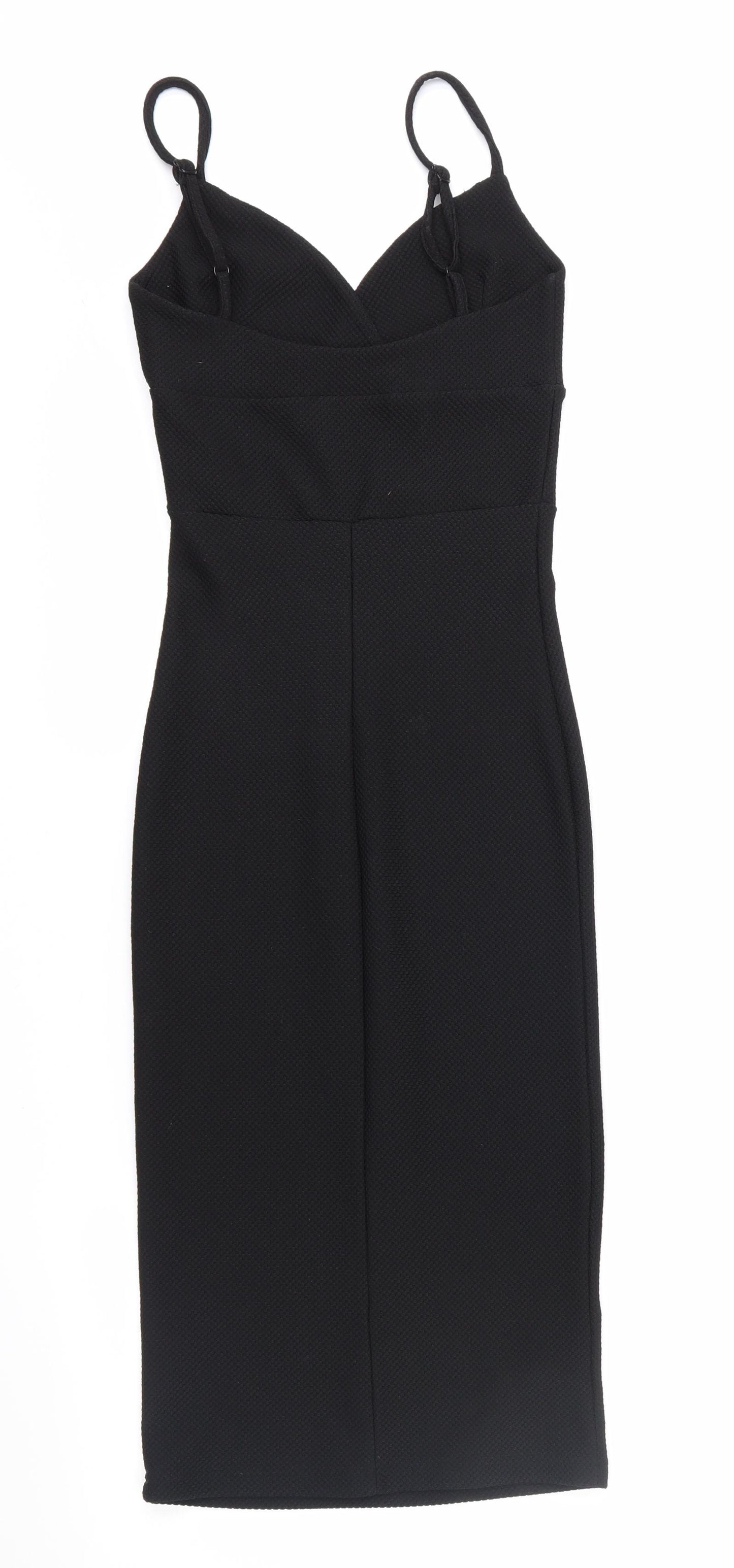 Miss Selfridge Womens Black   Sheath  Size 8